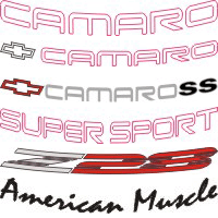 93-02 Camaro Windshield Banners