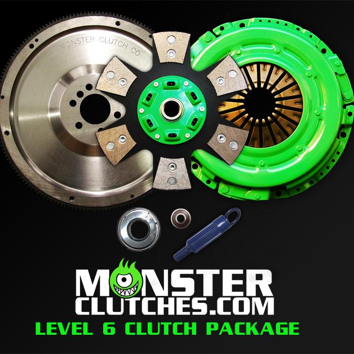 Monster Clutch Level 6 Clutch LSX Engine 12" Package - Fbody (900hp/tq)