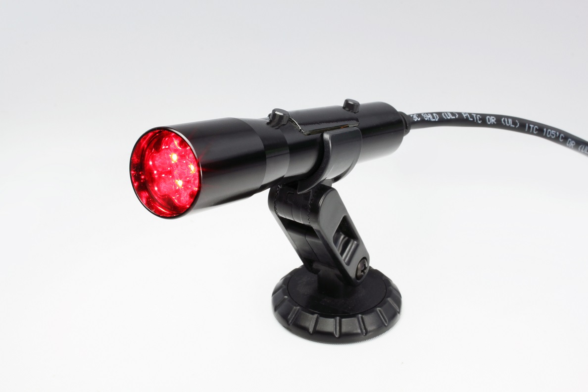 Holley Sniper Stand Alone CAN Shift Light - Black Tube w/Red Light