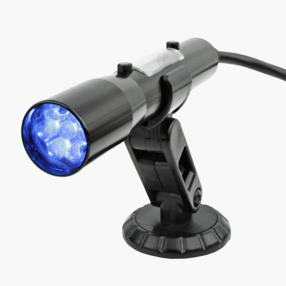 Holley Sniper Stand Alone Shift Light - Black Tube w/Blue Light