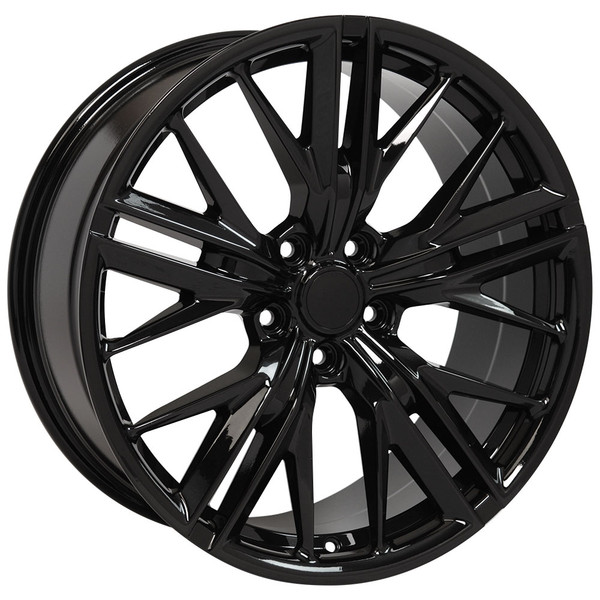 OE Wheels Camaro 6th Gen ZL1 Replica Wheels - Black 20x8.5" (35mm Offset) Set of 4