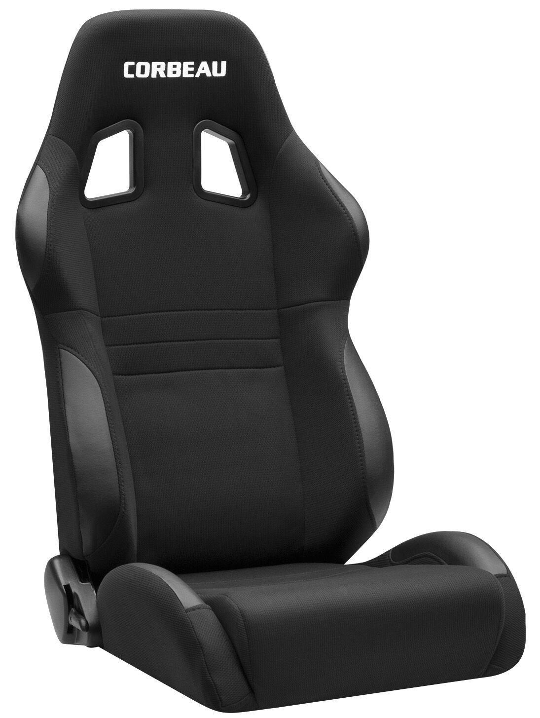 Corbeau A4 Seats - Black Cloth