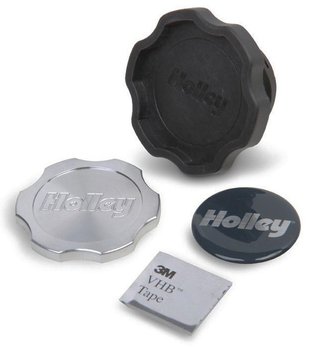 LS Holley Stock Valve Covers Oil Cap