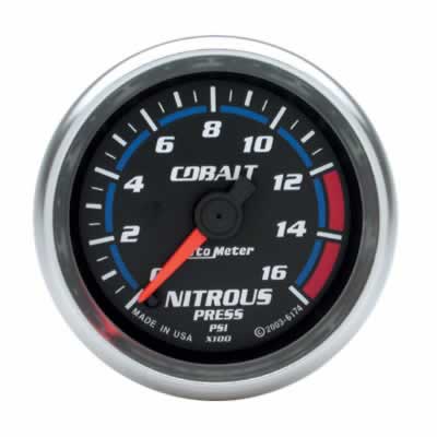 Auto Meter Cobalt Electric Nitrous Pressure 0-1600PSI