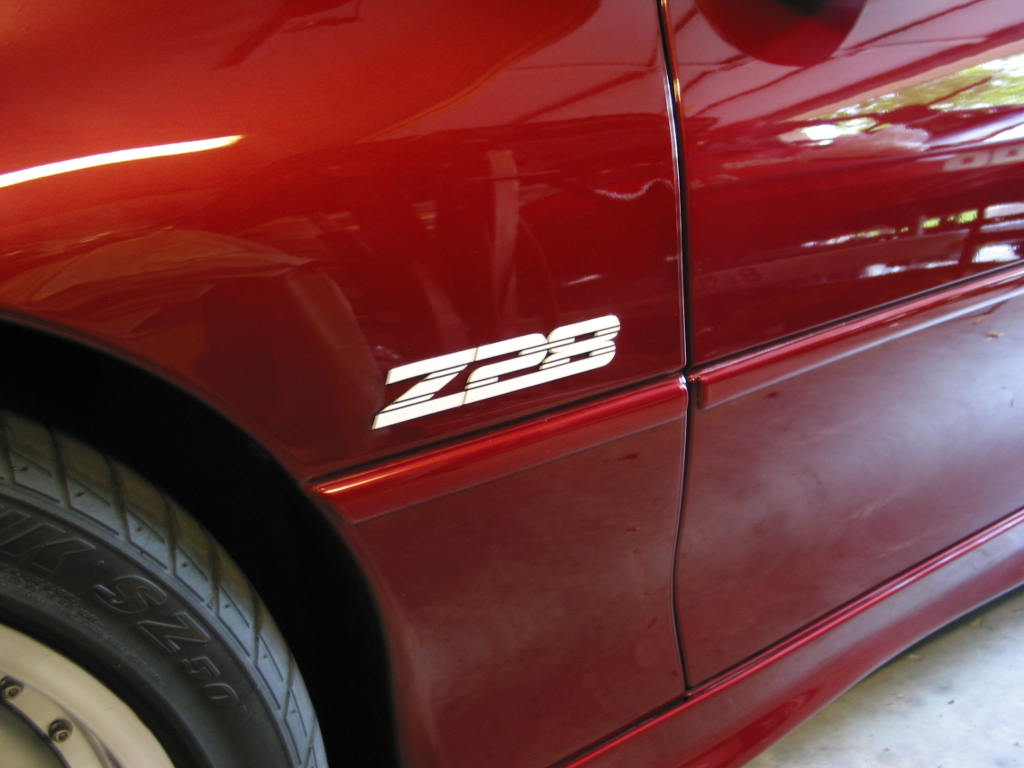 93-02 Camaro Vinyl Decal Side "Z28" Overlays